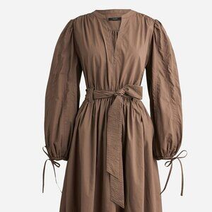 Tie-waist V-neck dress; NWT